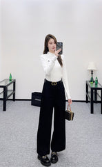 DIOR 25S WIDE-LEG PANTS STYLE 151