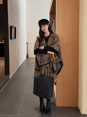 BURBERRY 25S PLAID KNITTED SCARF 114