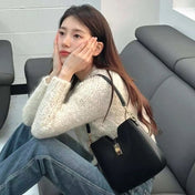 CELINE 25S CROCHET SLEEVE KNIT JACKET 0085