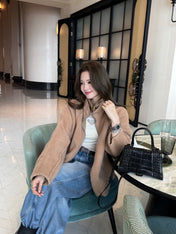 PRADA 25S KHAKI KNIT JACKET 332