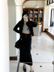 PRADA 25S MIDI SKIRT 330