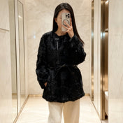 HERMES 25S SHEEPSKIN LEATHER JACKET 481