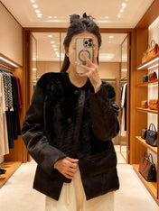 HERMES 25S MINK FUR JACKET 463