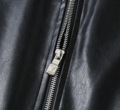 LV SHIRT JACKET IN BLACK SMOOTH LAMBSKIN 238977