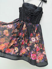 ZIMMERMANN 26S PATTERNED CAMI DRESS STYLE 66