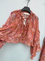 ZIMMERMANN 26S TOP AND SKIRT SET STYLE 64