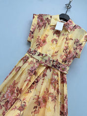 ZIMMERMANN 26S SLEEVELESS DRESS WITH BELT STYLE 29