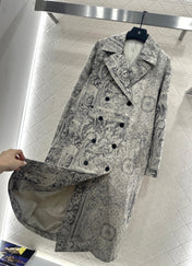 DIOR 25S LONG DENIM JACKET 871