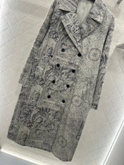 DIOR 25S LONG DENIM JACKET 871