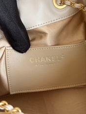 CHANEL 25S HOBO BAG 30 IN MULTICOLOR TWEED WITH GOLD HARDWARE