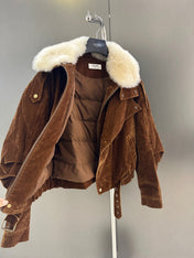 CELINE 25S VELVET DENIM JACKET 0099