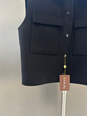 LP 26S FUR-COLLAR VEST 595