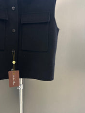 LP 26S FUR-COLLAR VEST 595