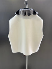 LP 26S FUR-COLLAR VEST 594