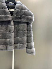 DIOR 25S RABBIT FUR JACKET 739