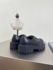STOMPER DERBY IN BLACK SOFT LAMBSKIN