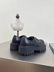 STOMPER DERBY IN BLACK SOFT LAMBSKIN