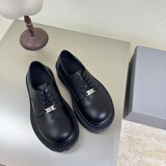 STOMPER DERBY IN BLACK SOFT LAMBSKIN