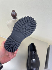 STOMPER DERBY IN BLACK SOFT LAMBSKIN