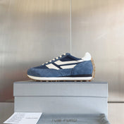 TOM FORD 26S SNEAKERS IN BLUE SUEDE