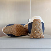 TOM FORD 26S SNEAKERS IN NAVY BLUE SUEDE