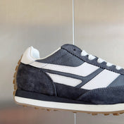 TOM FORD 26S SNEAKERS IN DARK GREY SUEDE