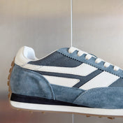 TOM FORD 26S SNEAKERS IN MUTED BLUE SUEDE