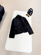 CELINE 25S SHORT-SLEEVE WINDBREAKER 0077