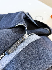 HERMES 25S MID-LENGTH KNIT COAT 266