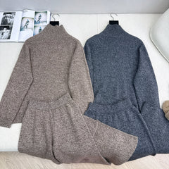 HERMES 25S STRAIGHT-CUT WOOL SUIT 010