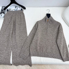 HERMES 25S STRAIGHT-CUT WOOL SUIT 010