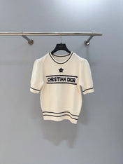DIOR 26S SHORT-SLEEVE SWEATER 1135