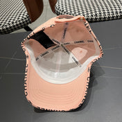 BASEBALL HAT PINK WITH LETTERING TRIM 672536