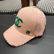 BASEBALL HAT PINK WITH LETTERING TRIM 672536