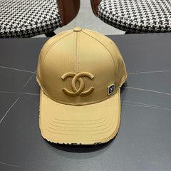 BASEBALL HAT YELLOW WITH LETTERING TRIM 672539