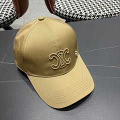 BASEBALL CAP MODEL 650285 IN GOLD FABRIC