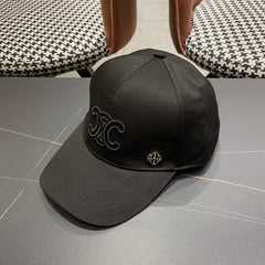 BASEBALL CAP MODEL 650287 IN BLACK FABRIC