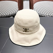 BUCKET HAT MODEL 650289 IN WHITE FABRIC