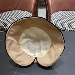 BUCKET HAT MODEL 650291 IN DARK BEIGE FABRIC