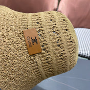 BUCKET HAT MODEL 651869 IN DARK BEIGE CROCHET