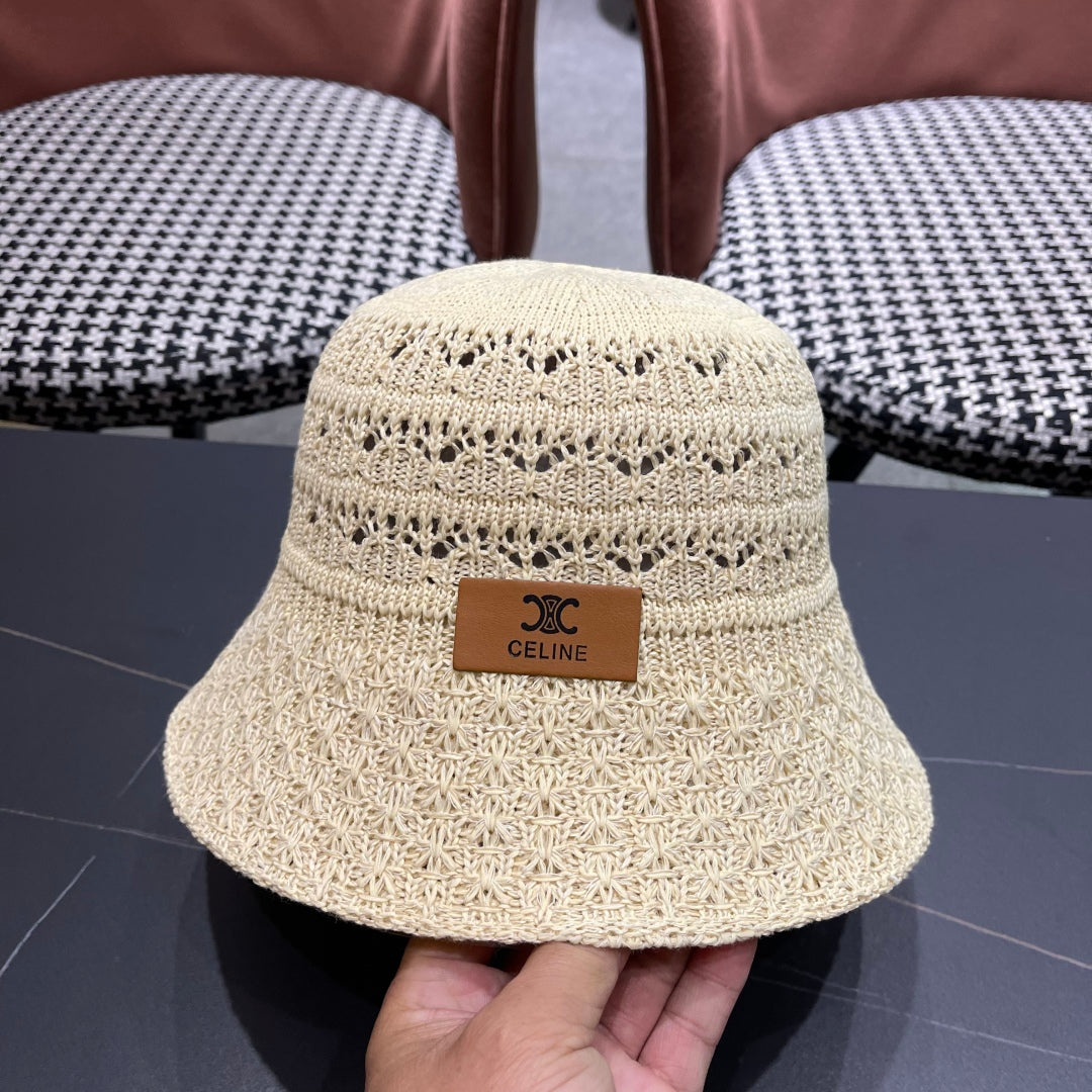 BUCKET HAT MODEL 651871 IN BEIGE CROCHET