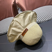 WIDE BRIM HAT MODEL 651948 IN BEIGE MESH FABRIC