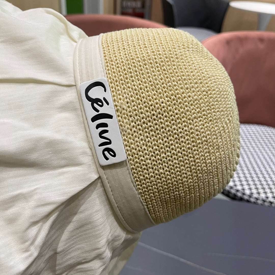 WIDE BRIM HAT MODEL 651950 IN WHITE MESH FABRIC