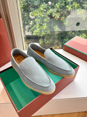 LP LOAFERS 25S IN DUSTY GREEN GRAY CASHMERE