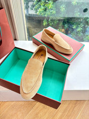 LP LOAFERS 25S IN WARM BEIGE CASHMERE