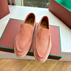 LP LOAFERS 25S IN PEACH PINK CASHMERE
