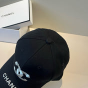 CHANEL 26S BASEBALL CAP EMBROIDERED CC LOGO 337970