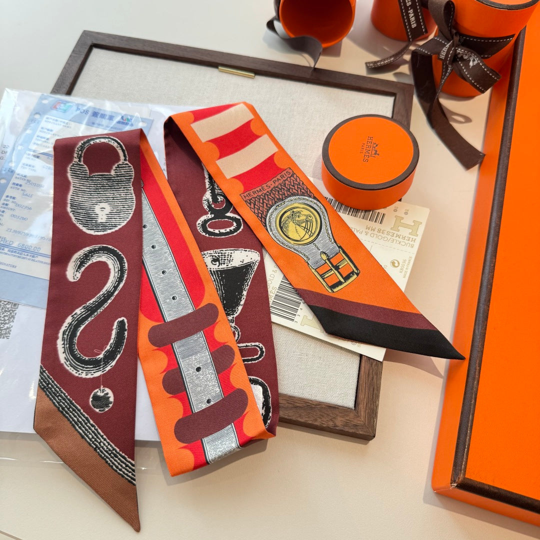 HERMES 25S SCARF 90 IN SILK 854983