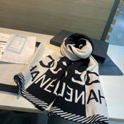 CHANEL 25S SCARF 180 IN CASHMERE 932415