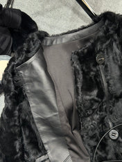 HERMES 25S SHEEPSKIN LEATHER JACKET 481